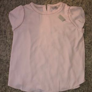 Loft pink short sleeve shirt